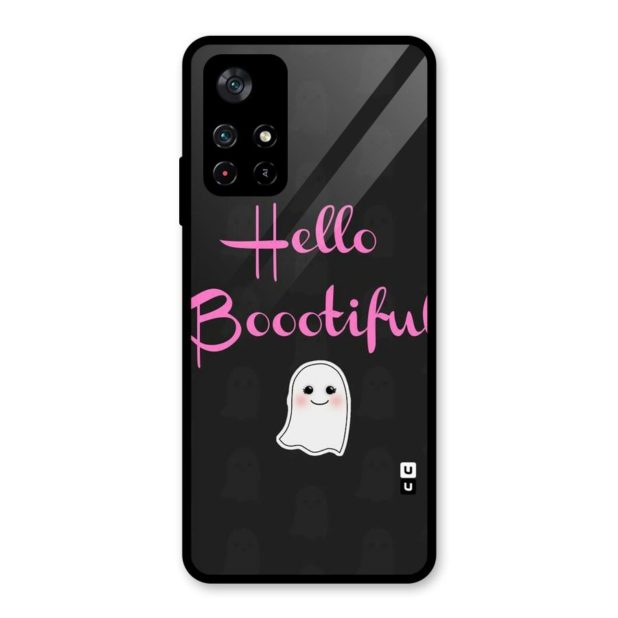Boootiful Glass Back Case for Poco M4 Pro 5G