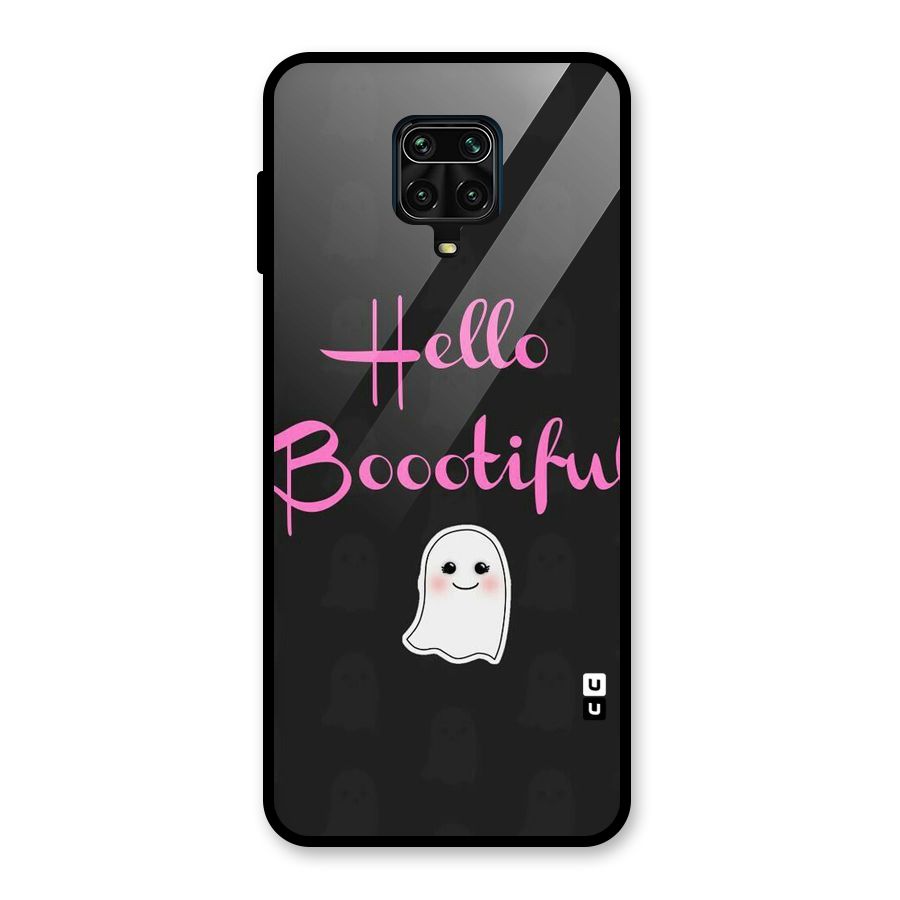 Boootiful Glass Back Case for Redmi Note 10 Lite