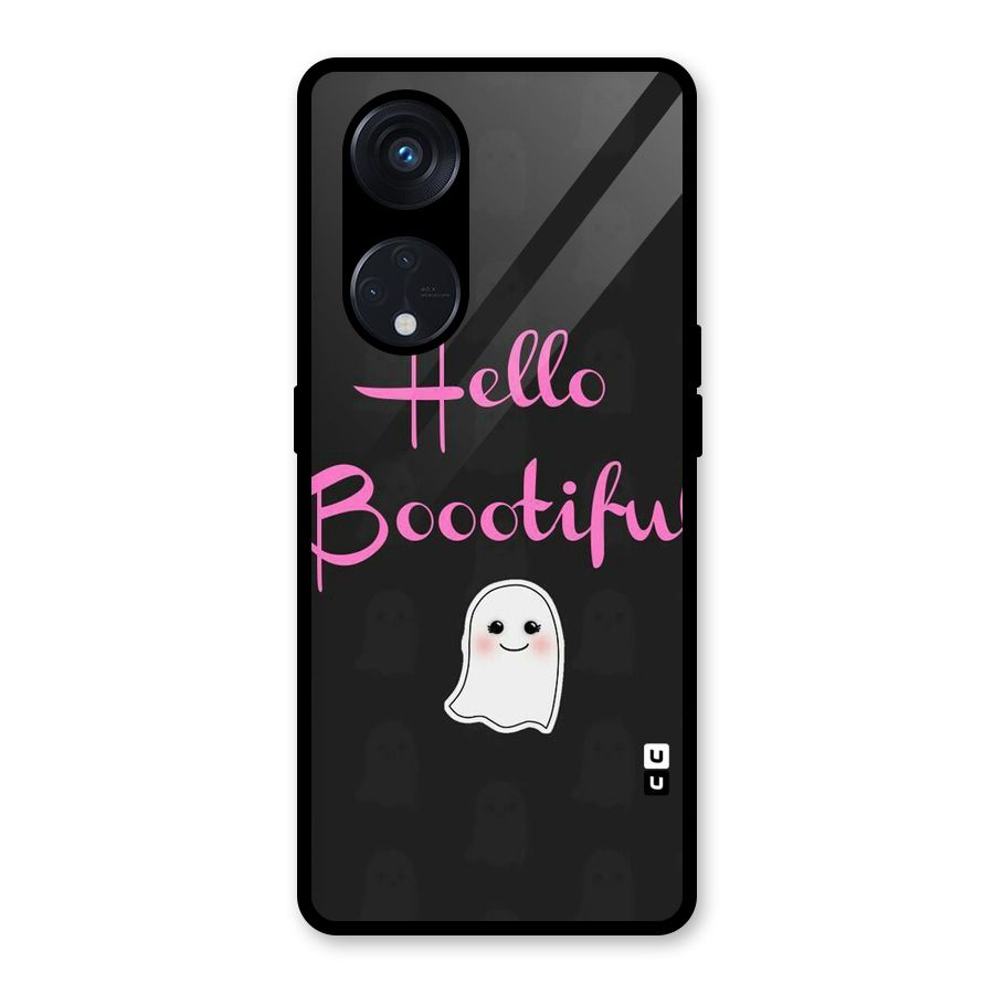 Boootiful Glass Back Case for Reno8 T 5G