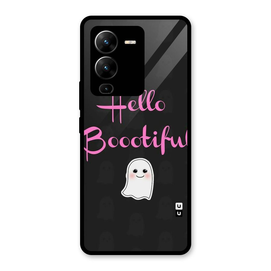 Boootiful Glass Back Case for Vivo V25 Pro