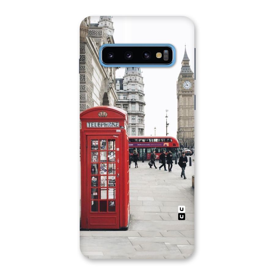 Booth In Red Back Case for Galaxy S10