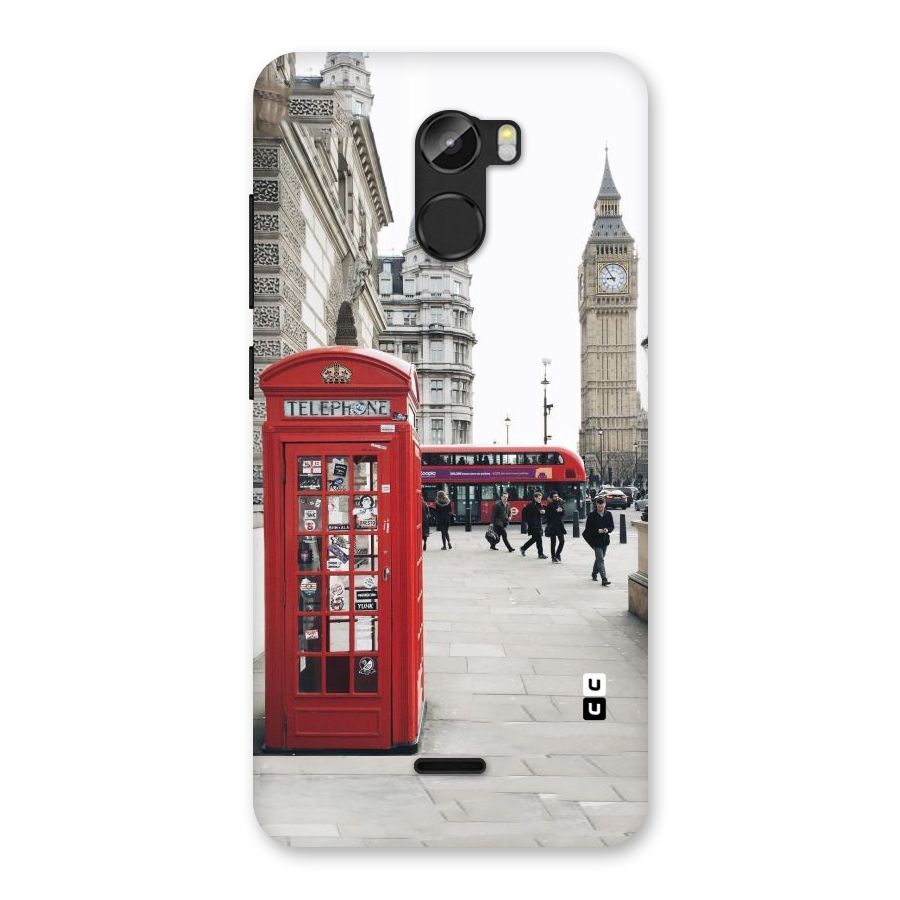 Booth In Red Back Case for Gionee X1