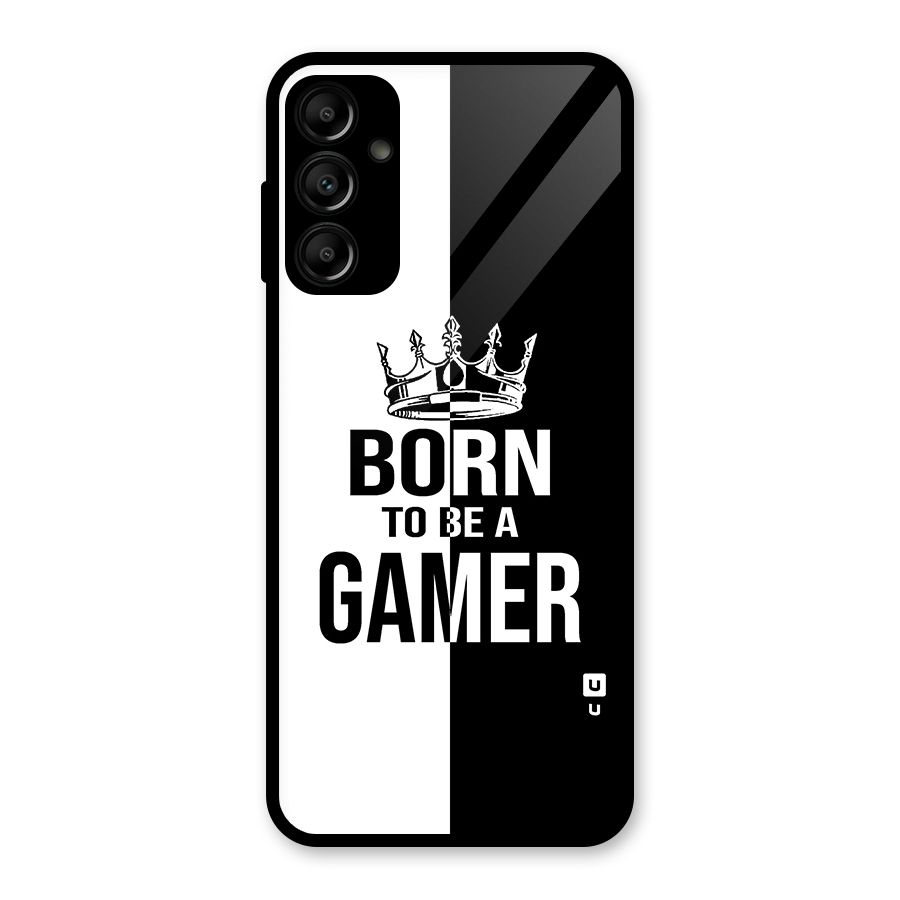 Born To Be Gamer Glass Back Case for Galaxy A14 5G