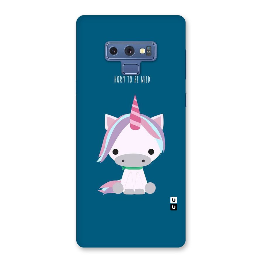 Born Wild Unicorn Back Case for Galaxy Note 9
