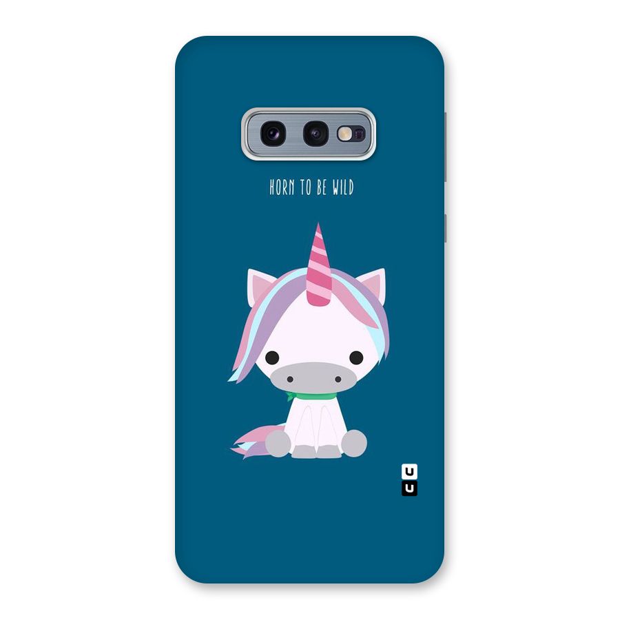 Born Wild Unicorn Back Case for Galaxy S10e