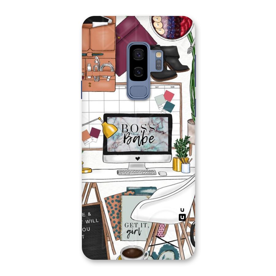 Boss Babe Back Case for Galaxy S9 Plus
