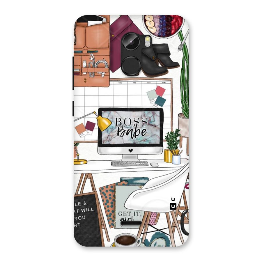 Boss Babe Back Case for Gionee X1