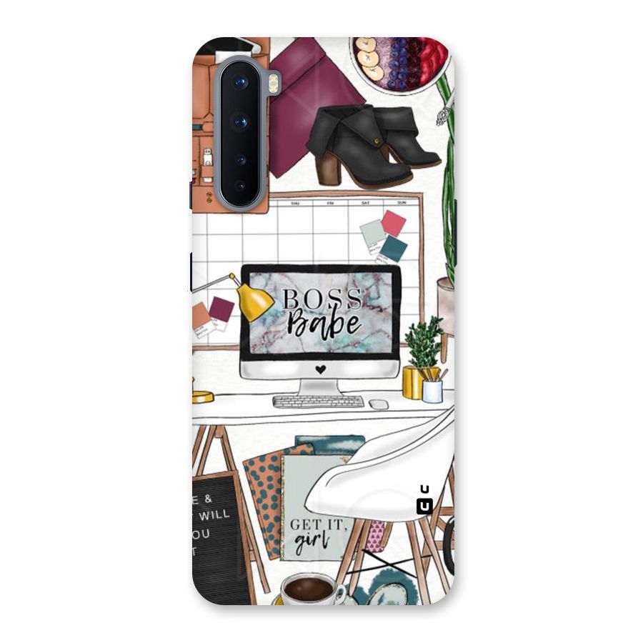 Boss Babe Back Case for OnePlus Nord