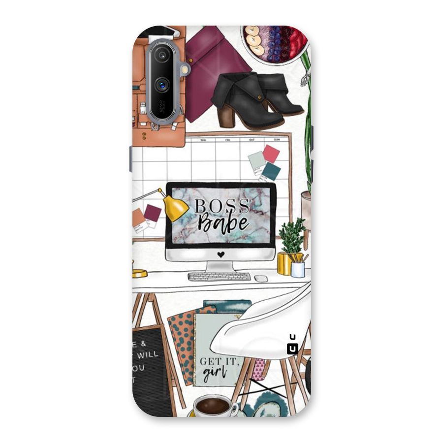 Boss Babe Back Case for Realme C3