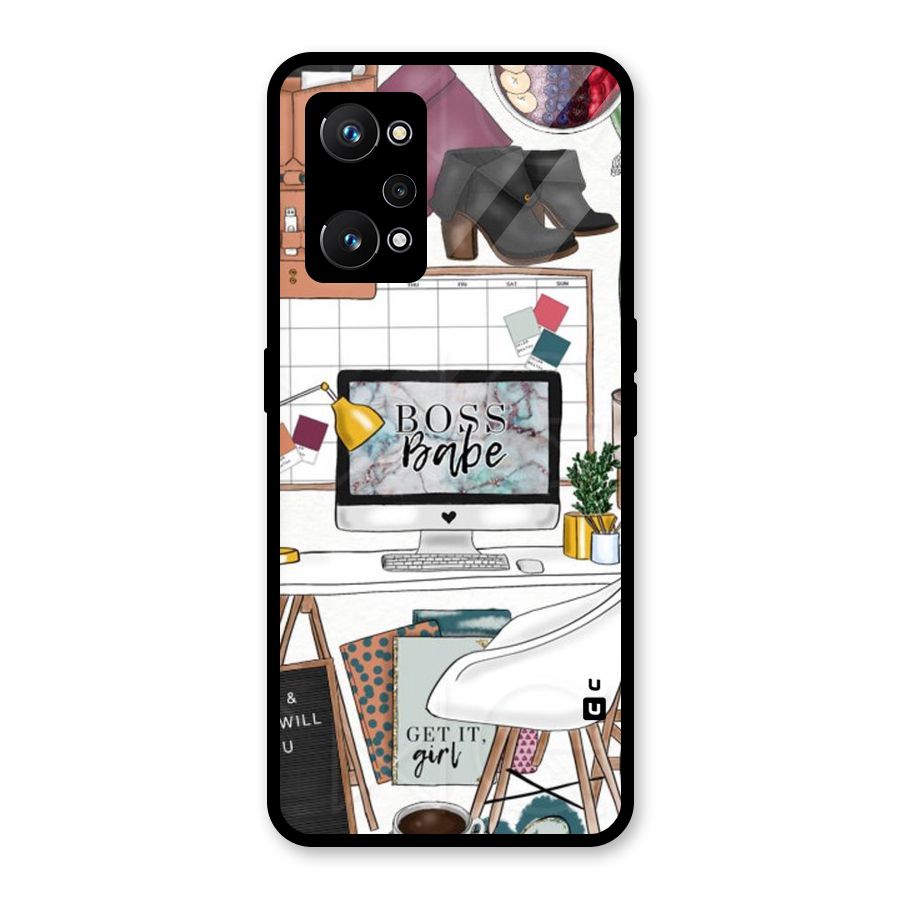 Boss Babe Glass Back Case for Realme GT Neo 3T
