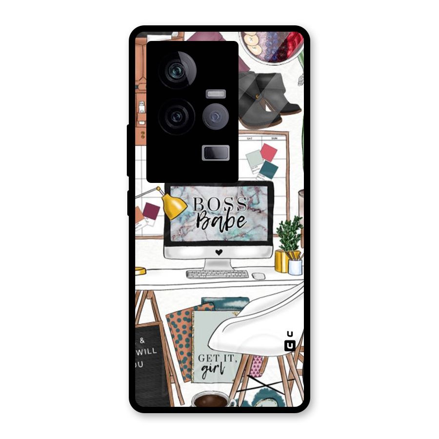 Boss Babe Glass Back Case for Vivo iQOO 11 5G