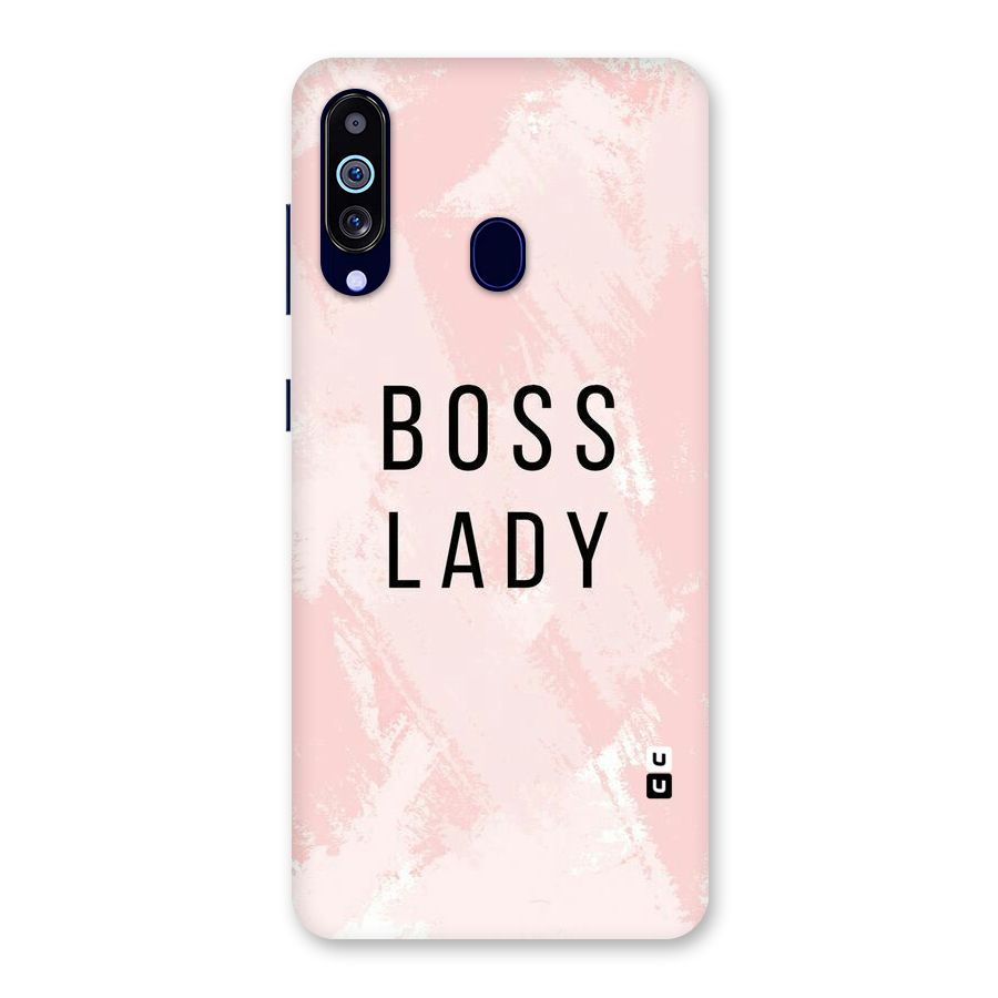 Boss Lady Pink Back Case for Galaxy M40
