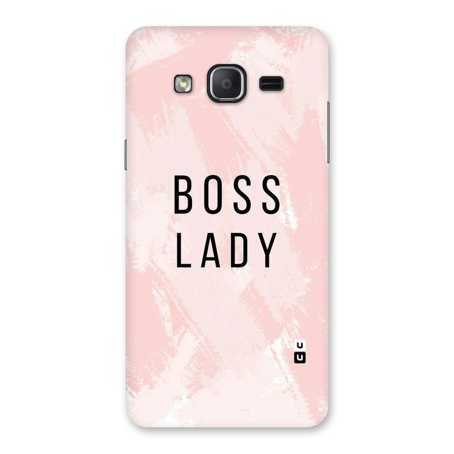 Boss Lady Pink Back Case for Galaxy On7 2015
