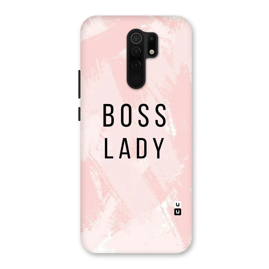 Boss Lady Pink Back Case for Poco M2
