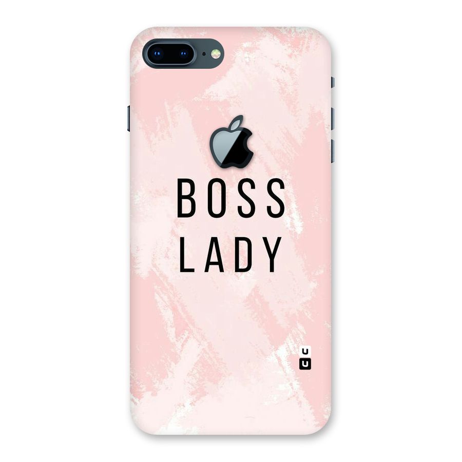 Boss Lady Pink Back Case for iPhone 7 Plus Apple Cut