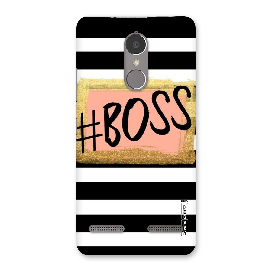 Boss Stripes Back Case for Lenovo K6 Power