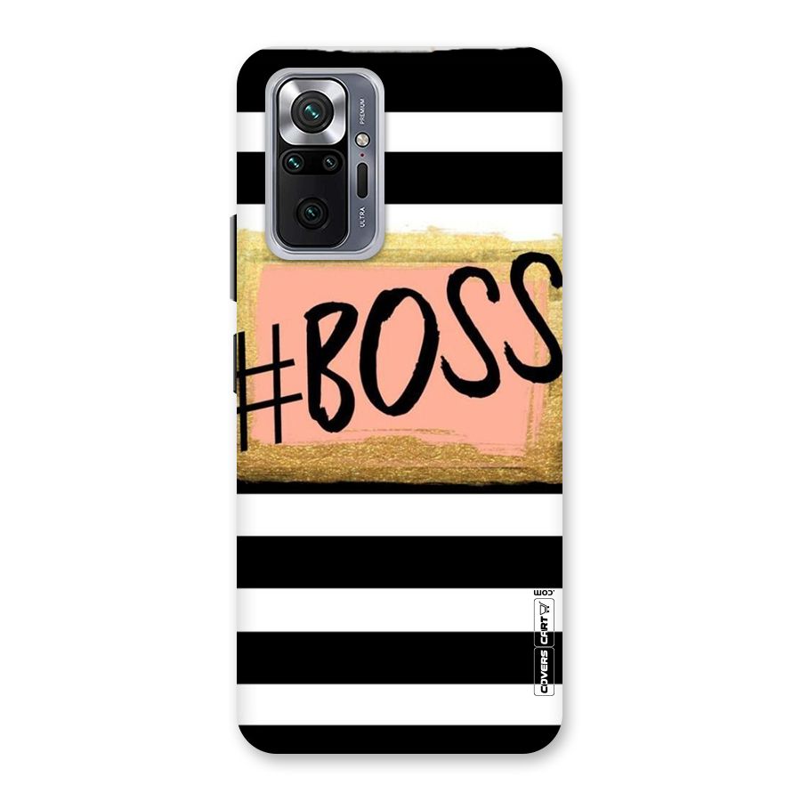 Boss Stripes Back Case for Redmi Note 10 Pro Max