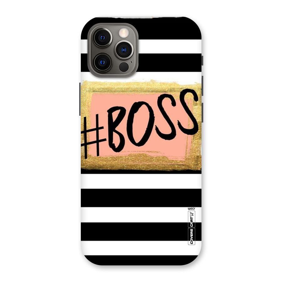 Boss Stripes Back Case for iPhone 12 Pro