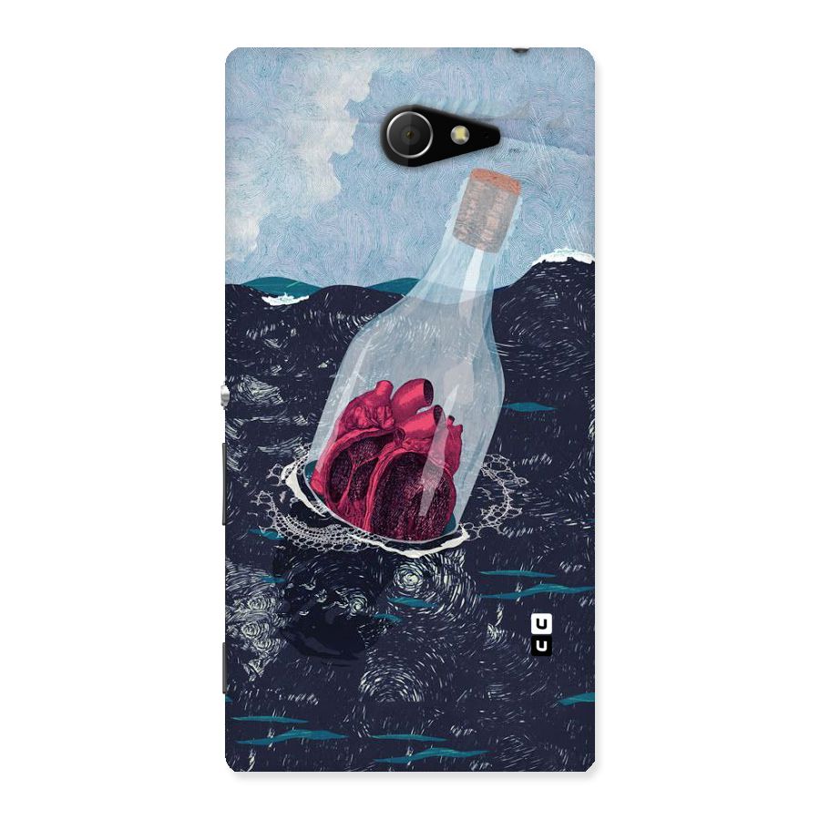 Bottle Heart Back Case for Sony Xperia M2
