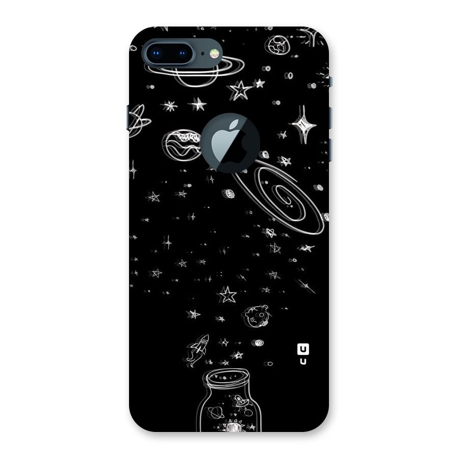 Bottle Of Stars Back Case for iPhone 7 Plus Logo Cut
