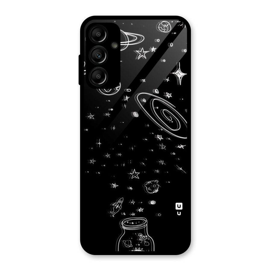 Bottle Of Stars Glass Back Case for Galaxy A14 5G