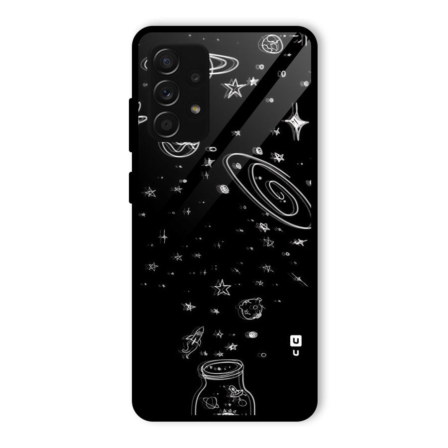 Bottle Of Stars Glass Back Case for Galaxy A53 5G