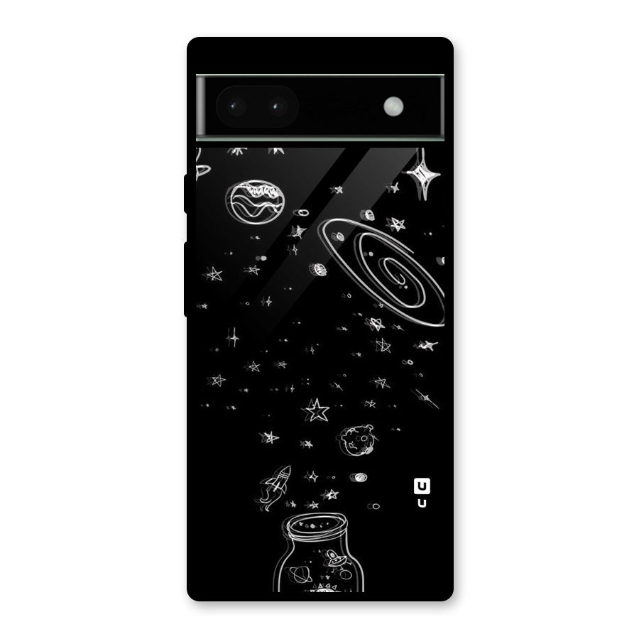 Bottle Of Stars Glass Back Case for Google Pixel 6a