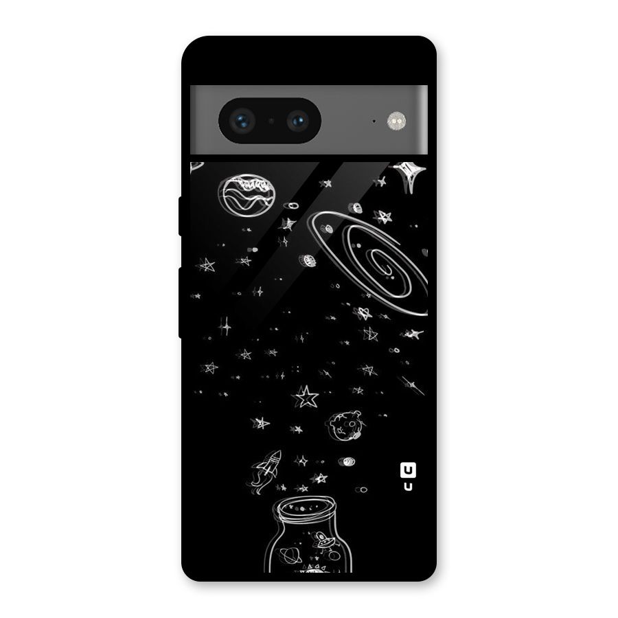 Bottle Of Stars Glass Back Case for Google Pixel 7