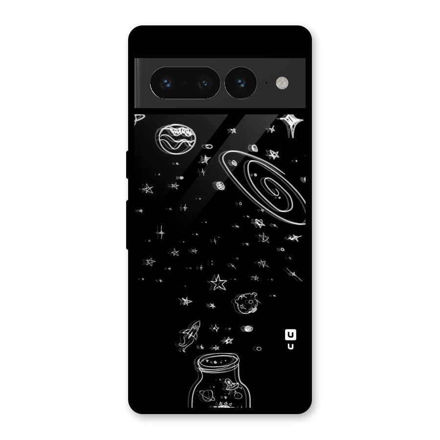 Bottle Of Stars Glass Back Case for Google Pixel 7 Pro