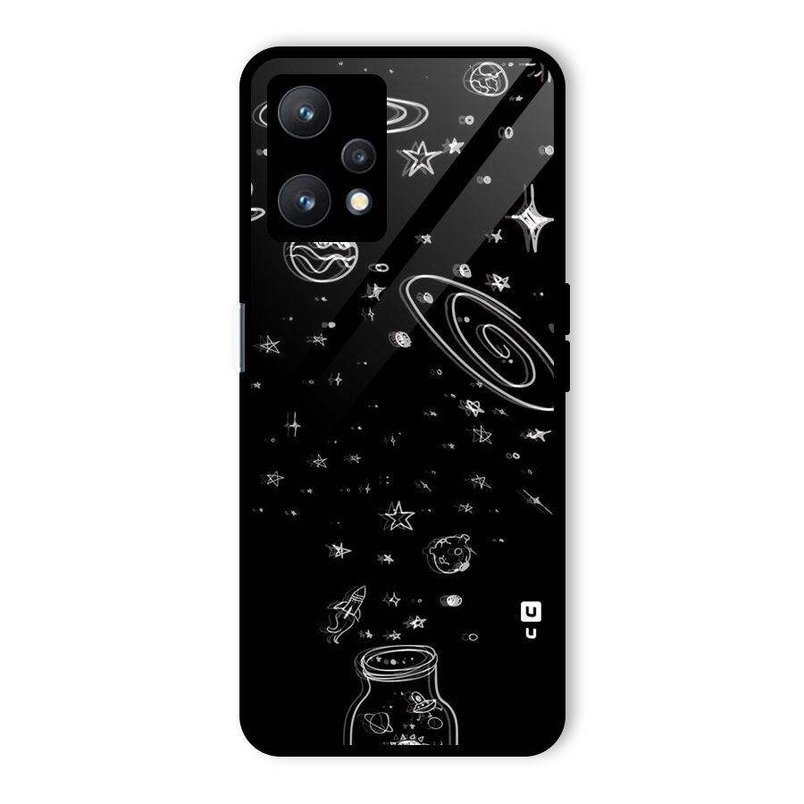 Bottle Of Stars Glass Back Case for Realme 9 Pro 5G