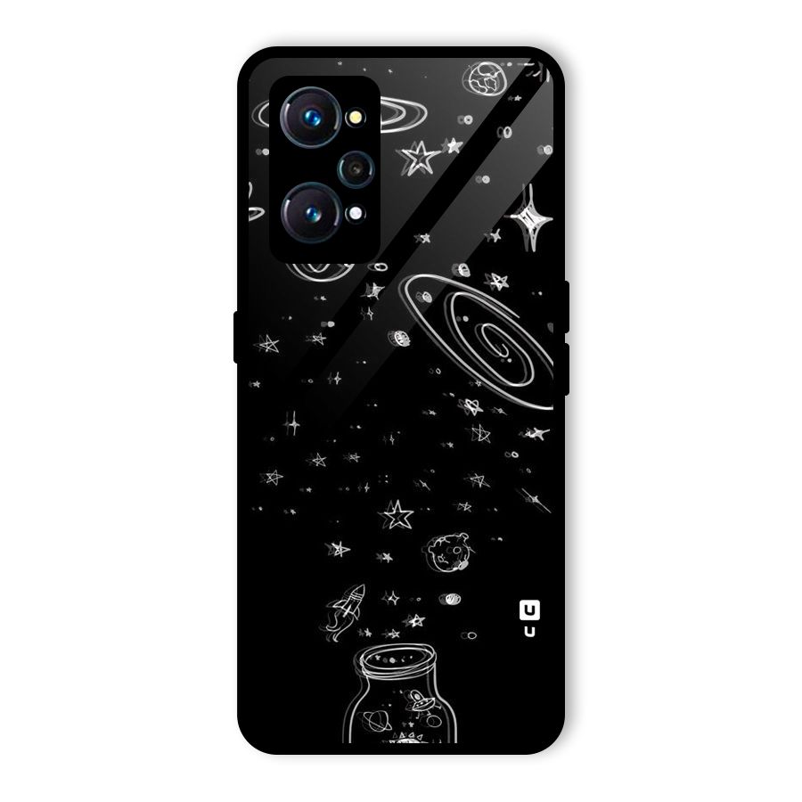 Bottle Of Stars Glass Back Case for Realme GT 2