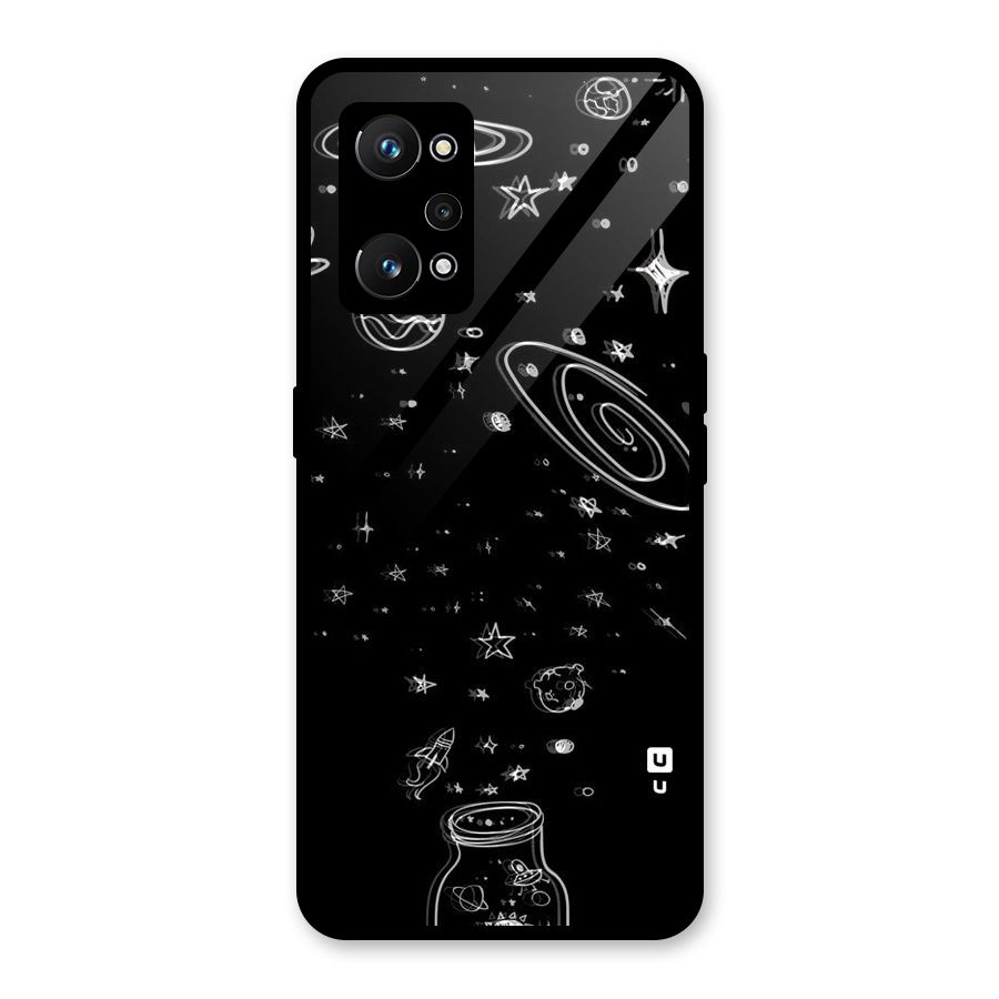 Bottle Of Stars Glass Back Case for Realme GT Neo 3T