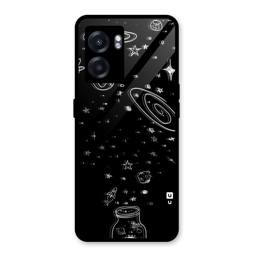 Bottle Of Stars Glass Back Case for Realme Narzo 50 5G