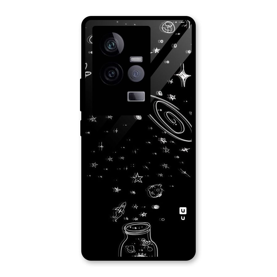 Bottle Of Stars Glass Back Case for Vivo iQOO 11 5G