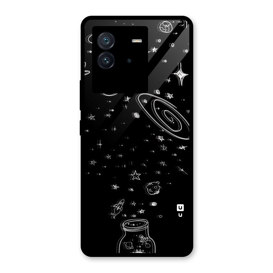 Bottle Of Stars Glass Back Case for Vivo iQOO Neo 6 5G