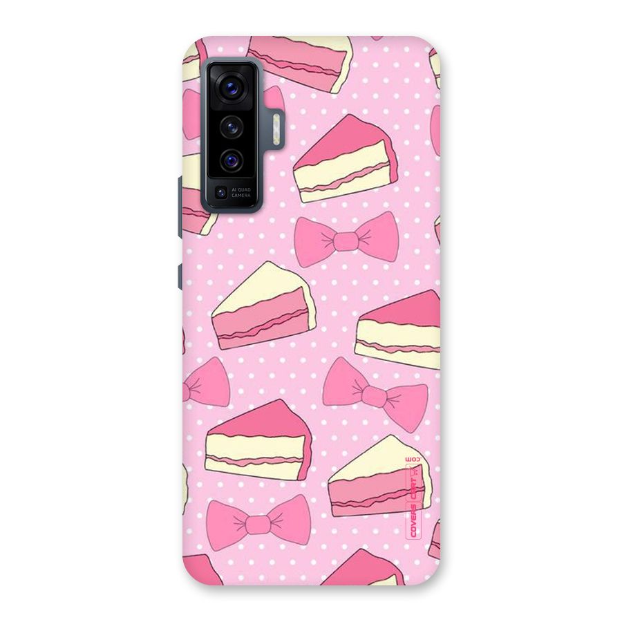 Bow Cake Back Case for Vivo X50