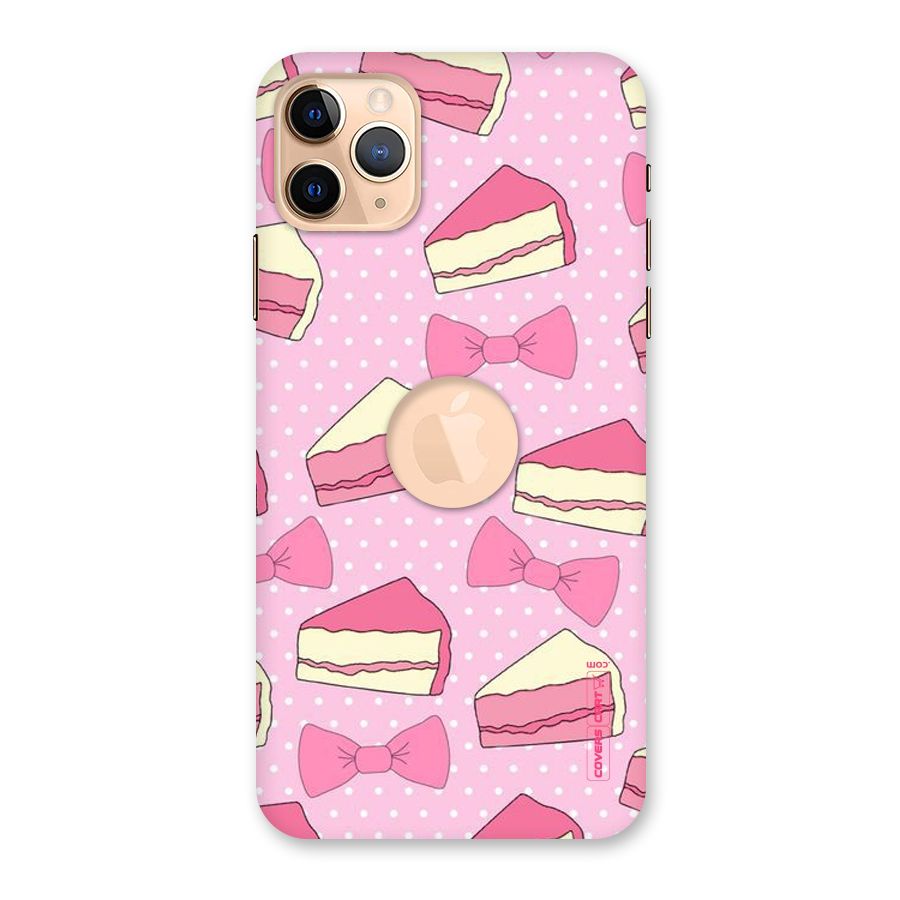 Bow Cake Back Case for iPhone 11 Pro Max Logo Cut