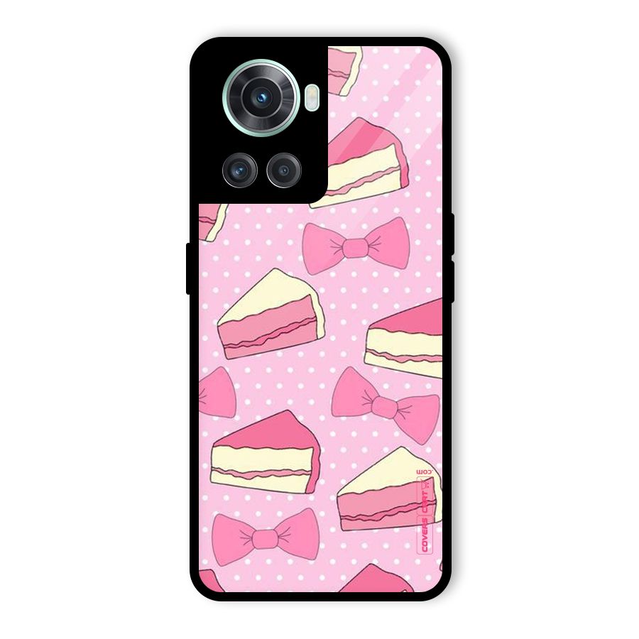 Bow Cake Glass Back Case for OnePlus 10R