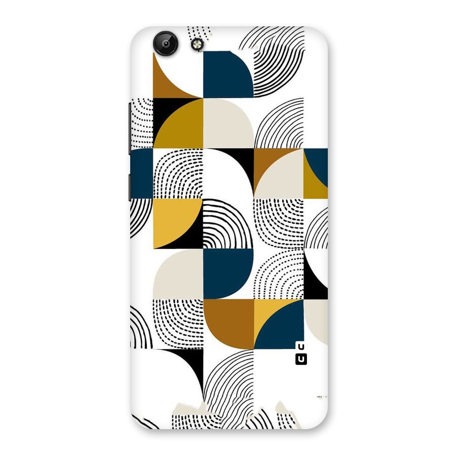 Boxes Pattern Back Case for Vivo Y69