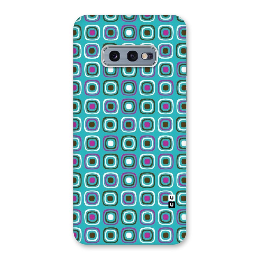 Boxes Tiny Pattern Back Case for Galaxy S10e
