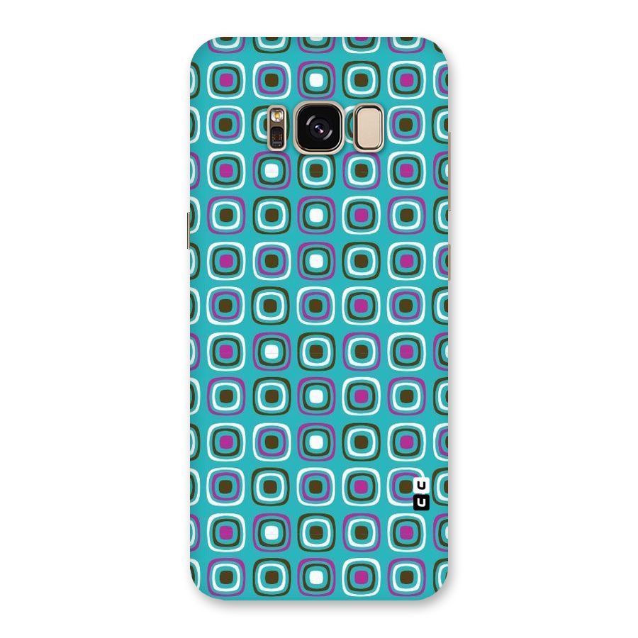 Boxes Tiny Pattern Back Case for Galaxy S8