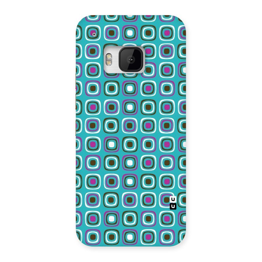 Boxes Tiny Pattern Back Case for HTC One M9
