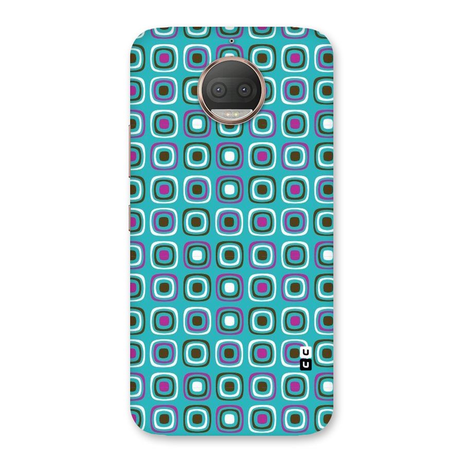 Boxes Tiny Pattern Back Case for Moto G5s Plus