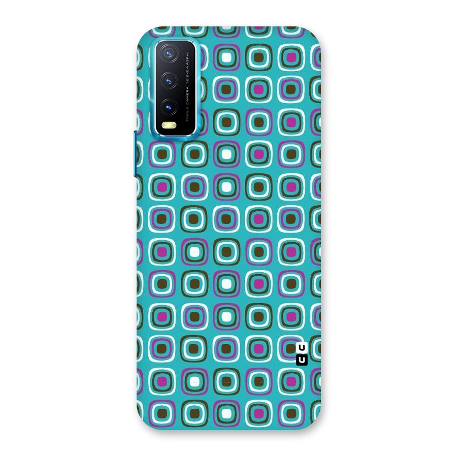 Boxes Tiny Pattern Back Case for Vivo Y20i