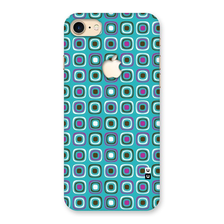 Boxes Tiny Pattern Back Case for iPhone 7 Apple Cut