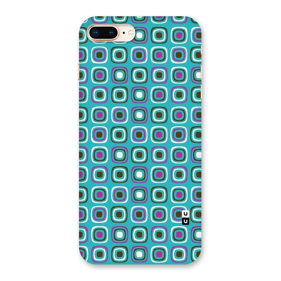 Boxes Tiny Pattern Back Case for iPhone 8 Plus