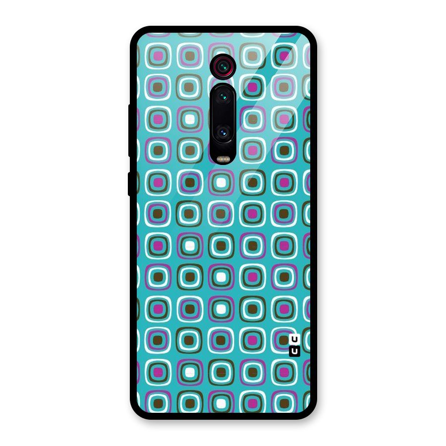 Boxes Tiny Pattern Glass Back Case for Redmi K20