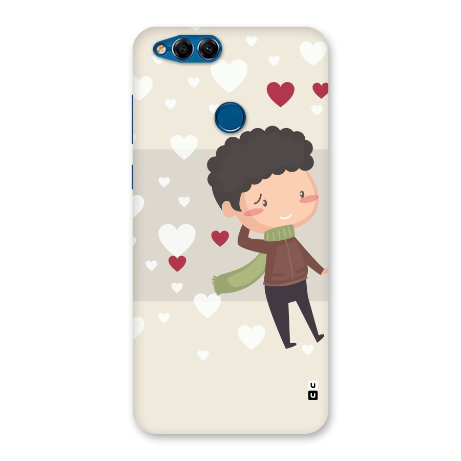 Boy in love Back Case for Honor 7X