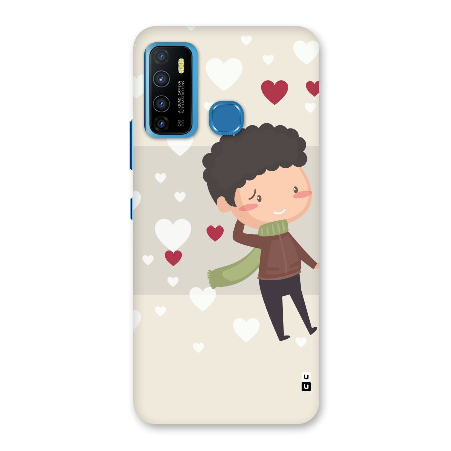 Boy in love Back Case for Infinix Hot 9