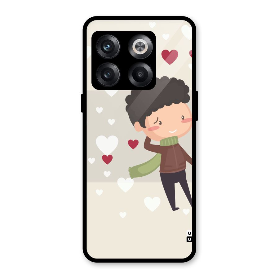 Boy in love Glass Back Case for OnePlus 10T